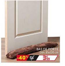 Maxtid bas de porte double boudin isolant bloquer l air chaud boudin de porte decoupable 80 95 cm economies d energie pour les trous des portes et. Offre Bas De Porte Chez Gifi
