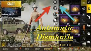 Dismantle Extra Clothing Items In Inventory Dismantling Things Pubg Mobile Youtube