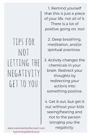 Negativity Happens In Co Parenting How Do You Stop It From Getting To You Crianza Compartida Frases Sobre Etapas Frases Para Padres