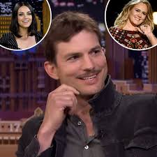 Mila Kunis & Adele Are to Blame For Ashton Kutcher's Spiteful Mustache