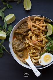 Pressure Cooker Beef Khao Soi Chiang Mai Beef Curry Noodles Khao Soi Instant Pot Asian Recipes Multi Cooker Recipes