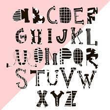 Your resource to discover and connect with designers worldwide. Creative Hand Drawn Alphabet With Stock Vector Colourbox