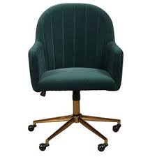 Leonardo Genuine Leather Task Chair Tufted Office Chair Unique Office Chairs Task Chair