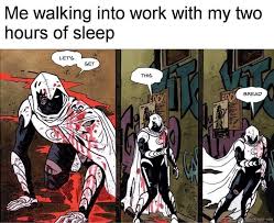 Mildly Amusing Memes For Very Bored People Moon Knight Comics Anime Comics