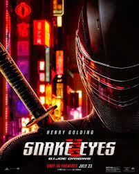 Joe origins stars henry golding as snake eyes, a tenacious loner who is welcomed into an ancient japanese clan called the arashikage after saving the life of their heir apparent. Snake Eyes On Twitter Tomorrow New Snakeeyes Trailer