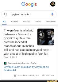 Link in bio the gryfaun is a hybrid between a faun and a gryphinx, quite a rare creature indeed! Google E The Gryfaun Is A Hybrid Between A Faun And A Gryphinx Quite A Rare