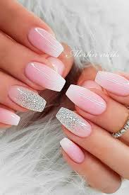 Daily Charm Over 50 Designs For Perfect Pink Nails Best Acrylic Nails Pink Nails Ombre Acrylic Nails