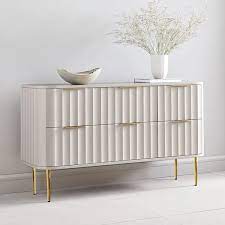 But there are a lot of white dressers out there. Modern 6 Drawer White Bedroom Dresser For Storage In Gold