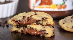Eggless choco chip cookies recipe. Chocolate Chip Nutella Cookies How Tasty Channel Youtube