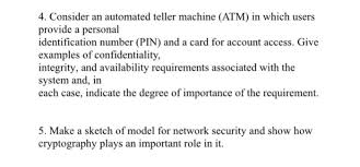 Part of a series on financial services. Solved 4 Consider An Automated Teller Machine Atm In W Chegg Com