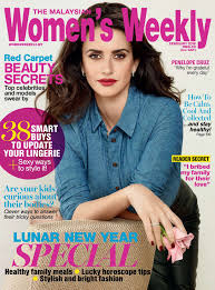 We still have a comic book archive! Penelope Cruz The Malaysian Womens Weekly 2016 02 Gotceleb
