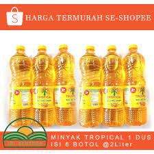 Telah terjual lebih dari 227. Minyak Goreng Tropical 1 Dus Isi 6 2l Shopee Indonesia
