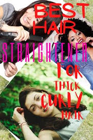 To save you the confusion, we did the research and found that these are the best flat irons for curly hair—they heat up quickly, won't snag, and are as gentle as possible. 12 Best Hair Straightener For Thick Curly Hair Ideas Best Hair Straightener Hair Straightener Thick Curly Hair
