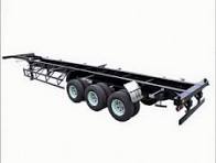 Skeletal Gooseneck Trailer Chassis - Durable & Versatile