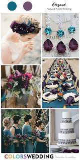 Best 8 Teal And Purple Wedding Color Ideas Purple Wedding Flowers Purple Teal Wedding Teal Wedding Colors Schemes