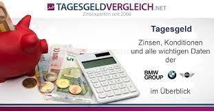Der aktuelle zinssatz liegt bei 0,01 % und gilt für beträge bis 7,5 mio. Bmw Bank Tagesgeld Im Test