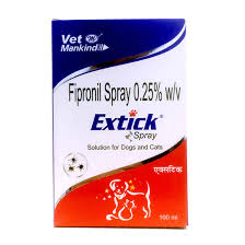 What does the government think about fipronil? Vet Mankind Extick Fipronil Anti Flea Tick Spray For Dogs And Cats 100ml Loyalpetzone