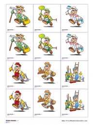 Un Petit Jeu De Memory Sur Les Theme Des Metiers Metier Jeu De Langage Activite Maternelle