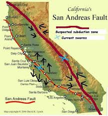 No No Calif Is Not Gonna Fall Into The Pacific There Are Two Tectonic Plates That Are Sort Of Shifting Away It D San Andreas Fault Subduction Zone San Andreas