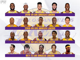 The los angeles lakers are an american professional basketball team based in los angeles. Ranking The Top 10 Greatest Lakers Teams In Nba History Fadeaway World
