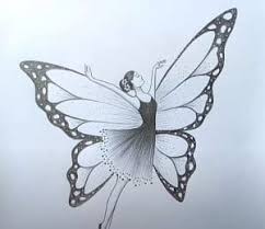Below you'll find 11 free printable butterfly templates that you can easily download and print. How To Draw A Girl With Butterfly Wings Step By Step