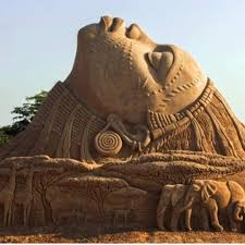 Pin By Terri Johnson On Jus Diggables Sand Sculptures Black Artwork Black History Facts