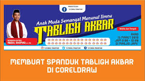 Masih dalam suasana bulan maulid nabi muhammad saw. Desain Spanduk Tabligh Akbar Ustadz Abdul Shomad Di Coreldraw Youtube