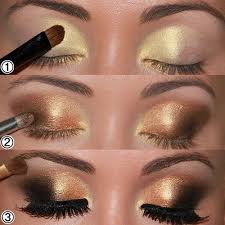 Black And Gold Smokey Eye Makeup How To Achieve The Smokey Golden Eye Eye Make Up Eye Makeup Best Makeup Tutorials