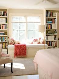 Tips For Arranging Organizing Bookshelves Home Bedroom Bedroom Window Seat Bookshelves Built In