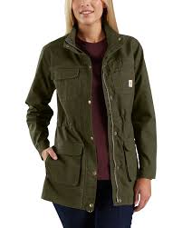 Carhartt Women S Smithville Jacket Olive Carhartt Jacket Jackets Carhartt Women
