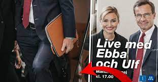 Ulf kristersson (m) och ebba busch thor (kd). Darfor Ser Ulf Kristersson Langre Ut An Ebba Busch