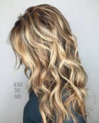 Balayage on dark wavy hair. Long Blonde Hair With Long Layers Novocom Top