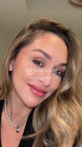 Full Beat Makeup Look Using Color Match Sunscreen