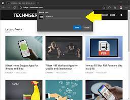 Here are the steps wrapping up: How To Turn Any Website Into App On Desktop And Mobile Techwiser