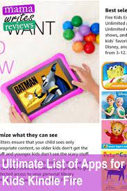 Here S A List Of Our Favorite Kindle Fire Kids Games Kindle Fire Kids Kids App Fire Kids