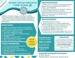 Telaah kurikulum quran hadits blog arif rakhman. Rumah Qur An Bersanad Ummu Ruman Ma Had Imam Bukhari