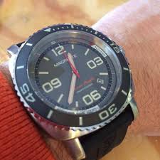 Magrette Moana Pacific Black Dive Watches Omega Watch Watches