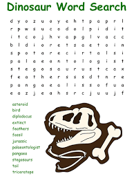 Printable word search puzzles covering a variety of topics, each containing a hidden message. Dinosaur Word Search Puzzles
