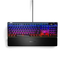 Logitech g pro x mechanical rgb gaming keyboard blue clicky swappable switch mp. Steelseries Apex Pro Mechanical Gaming Keyboard Uk Box Co Uk