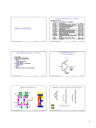 We will build a cmos inverter and learn how to provide the correct power supply and input voltage waveforms to test its basic functionality. 04 Inverter 6up Pdf Cmos Power Inverter