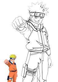 Descarga de forma gratuita todos los dibujos de gatos que quieras ¡ya casi se pueden oír sus ronroneos de lo contentos que están de que los colorees! Libro Para Colorear De Naruto Y Plantilla Para Colorear Razukraski Com