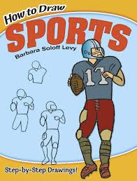 The shape of the line for the football player's nose should be similar to a small, blocky number 3. How To Draw Sports Dover How To Draw Barbara Soloff Levy 9780486473055 Amazon Com Books