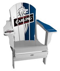 Carling Lager Custom Sports Chair Chair Muskoka Chair Sport Chair