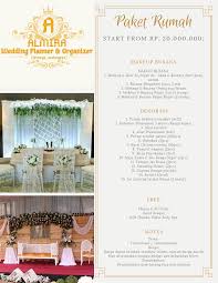 Anda tentu ingin rumah terlihat cantik. Paket Pernikahan Di Rumah By Almira Wedding Planner Organizer Bridestory Store