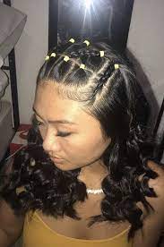 Braidedhairstylesforcurlyhair Formalhairstylesforcurlyhair Hairstylesforcurlyhair Hair Aesthetic Hair Natural Hair Styles Natural Hair Styles Easy