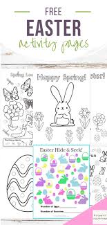 The spruce / kelly miller halloween coloring pages can be fun for younger kids, older kids, and even adults. Free Easter Coloring Sheets And Activities Simply Full Of Delight