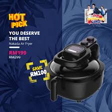 The air fryers uses just a tablespoon of oil and the potato chips, fish, and chicken comes out crunchy best air fryers in india. Go Shop Malaysia On Twitter Here S 3 Reasons Why You Should Buy The Nakada Air Fryer Easy Cooking Easy Cleaning Healthy Cooking Without Oil You Can Use It