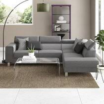 A single piece of a sectional often has only one arm or no arms at all; Right Facing Sectionals You Ll Love In 2021 Wayfair