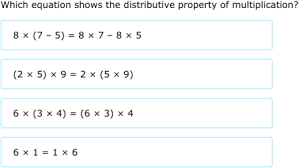 5 × 1 = 5 89 × 1 = 89. Ixl The Identity Property