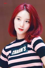 Kpop Red Hair Pesquisa Google Kpop Hair Color Red Hair Kpop Short Red Hair